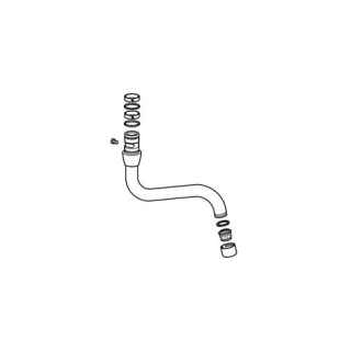 Schwenkauslauf 200 mm, unten, Wandba.(K.33.42.02)