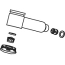 Auszugbrause Inox A 225 mm,...