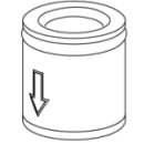 Rückflussverhinderer DW 14, zu Brausen...