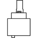 Steuerpatrone Ø 47 mm, Milor / Domino bis Juni...