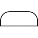 Rosette Ø 65 mm, zu Auszugsbrause...