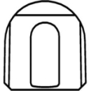 Griff Kunststoff, steckbar, rot<br>(WI10880010)