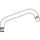 Schwenkauslauf A 225 mm, nach oben<br>zu...