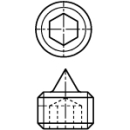 Befestigungsschraube, zu Hebelgriff Swisstap...