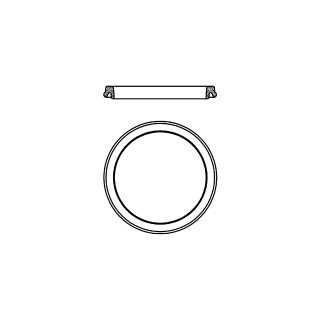 Lippendichtung, zu Schwenkauslauf Swisstap 2, Milor ab 2007<br>Citypro (WI342654878)