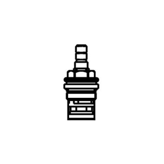 Oberteil Kuglette-Keramik, warm, ½" (WI107334000000)