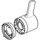 Temperaturgriff komplett, zu Bade- und...