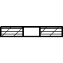 Ventildichtung mit Loch 22 x 6 x 3,5...