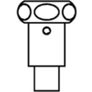 Verschraubung mit Rohrunterbrecher<br>(WI107395100704)