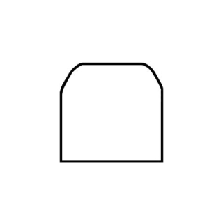 Deckrosette Ø 55 / 18 mm<br>(WI841031902)