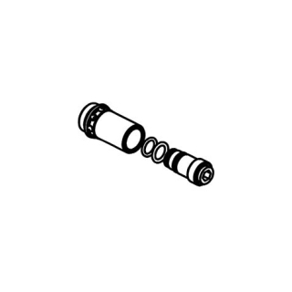 Absperrventil<br>zu AP-Duschsteuerung für Kalt- und Mischwasser<br>(WI773184000000)