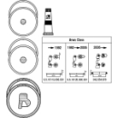 Dichtungsset, zu Schwenkauslauf (WI969267000001)