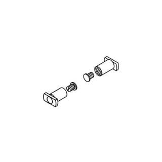 Griffhülse mit Schraube, zu 6951 712, Satz à 2 Stück<br>(WI9155726903002)