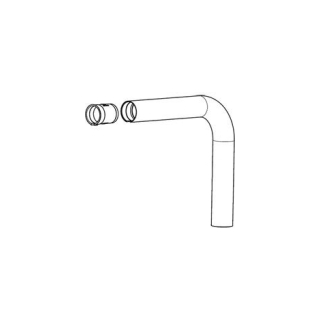 Schwenkauslauf zu Spültischmischer, komplett, mit Zugauslauf<br>(WI534124100000)