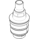 Thermostatkartusche für vertauschte...