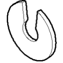 Distanzring, für ablängbare...