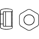 Klemm-Mutter ?" / 10 mm (WI824002902)