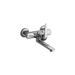 Wandmischer, A 225 mm, ohne Verschraubungen