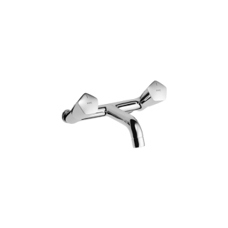 Wandbatterie 1/2", A 175 mm, ohne Raccords