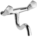 Wandbatterie 1/2", Auslauf unten, A 250 mm, o/Racc