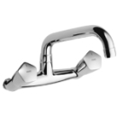 Wandbatterie 1/2", Auslauf oben, A 225 mm, o/Racc.