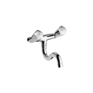 Wandbatt. AD 120 mm, Auslauf unten, A 200, o/Racc.