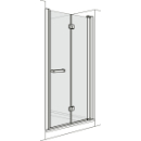 Drehfalttür Duscholux Optima 6