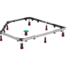 Montagerahmen Duschw. superflach 5-Eck/Viertelkr.