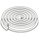 Zargengummiprofil Schmidlin schwarz