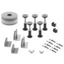 ISO-SET, Duschenwanne an Gipskartonwand,134-250 mm