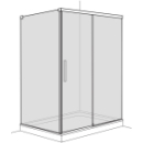 Gleittüre Duscholux Viva