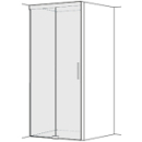 Gleittüre Koralle S606 Plus - Raumhoch