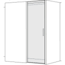 Gleittüre Koralle S606 Plus - Raumhoch