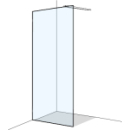 Freistehende Seitenwand Koralle X77 UP1