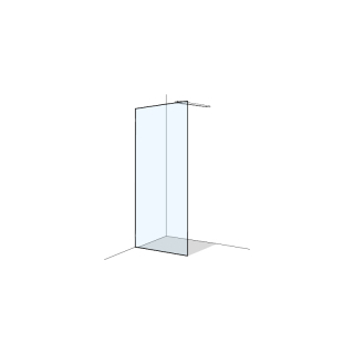 Freistehende Seitenwand Koralle X77 GT