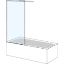 Freistehende Seitenwand Koralle X77 AP1B