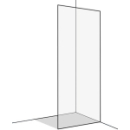 Freistehende Seitenwand Koralle X88 Free GT