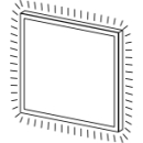 Lichtspiegel Alterna sanna LED