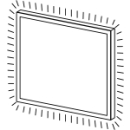 Lichtspiegel Alterna sanna LED