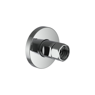 Abstellverschraubung 1/2" x 1/2", Rosette flach