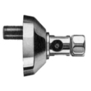 Abstellverschr. 1/2" x 3/4", exc. 17 mm