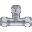 T-Stück mit 3 Klemmverschr., 3/8" x 10 mm