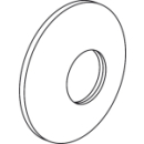 Gewinderosette KWC ¾"