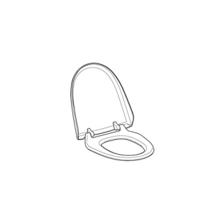 Klosettsitz mit Deckel zu AquaClean 8000/8000 plus