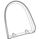 Deckel zu Klosettsitz AquaClean 8000