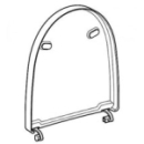 Deckel AquaClean Mera, weiss-alpin<br>(243.211.11.1)