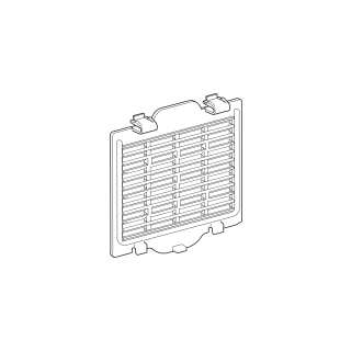 Abdeckung für Filterfach Geberit AquaClean