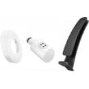 Duschkopf, Bendenring und Servicehebel<br>zu...