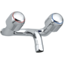 Wandbatt. 1/2", AD 120 mm, A 140 mm, o/Racc.