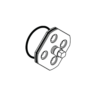 Wandbefestigung Hansgrohe zu diversen Artikel